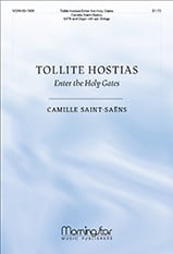 Tollite Hostias SATB choral sheet music cover